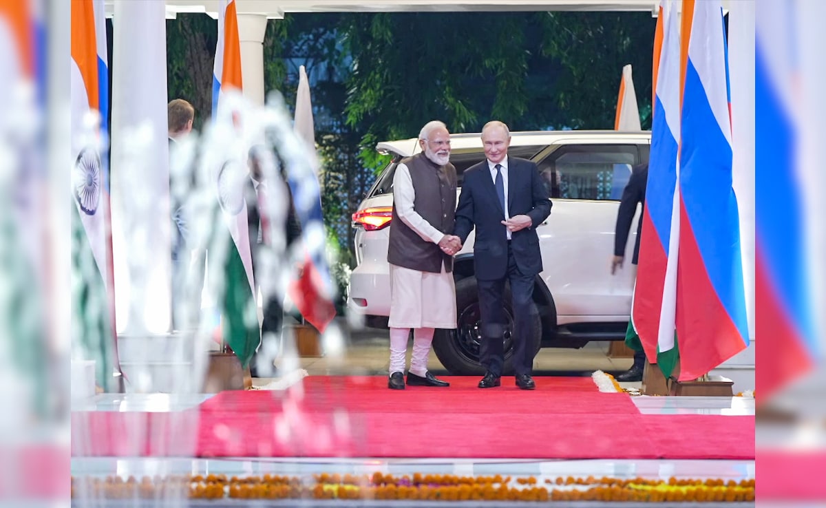 The two leaders will hold talks at Hyderabad House in a restricted format. The two leaders will hold talks at Hyderabad House in a restricted format.