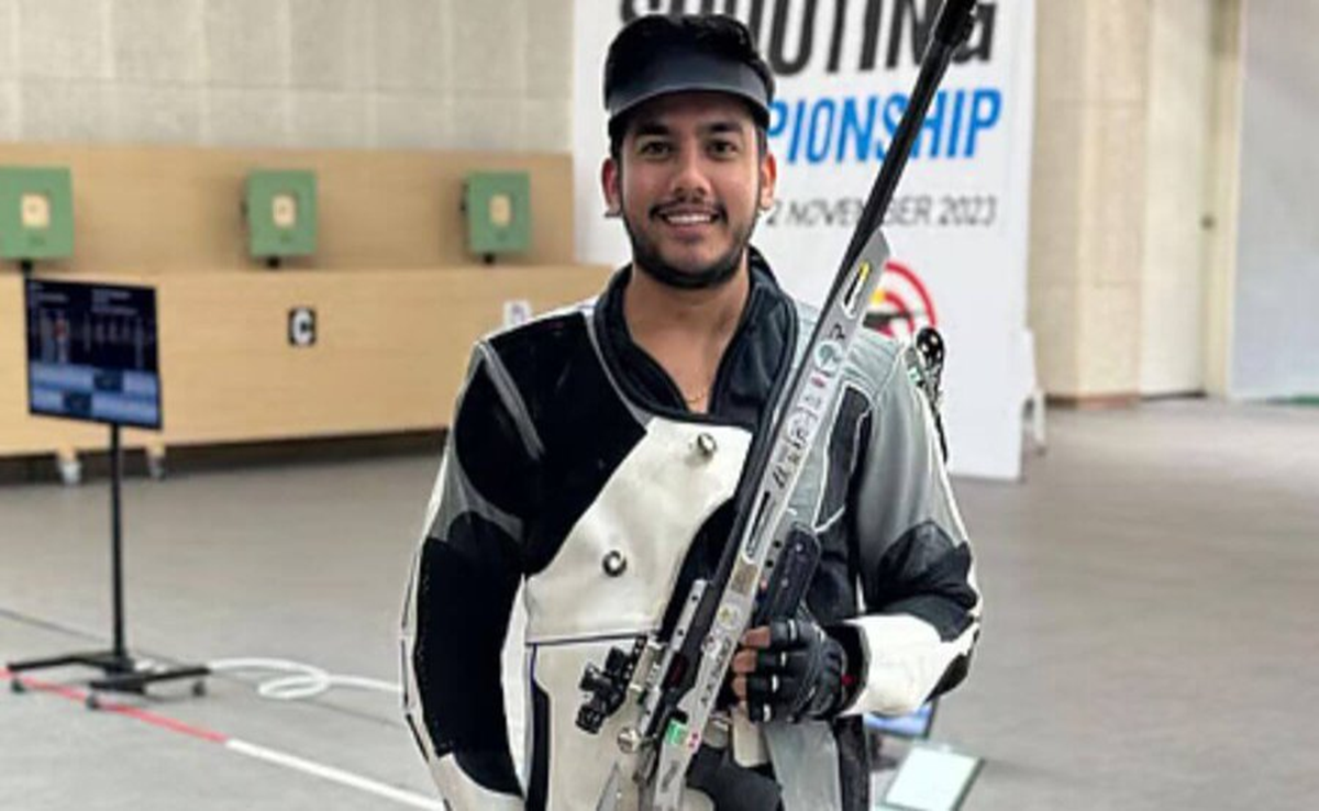 68वीं नेशनल शूटिंग चैंपियनशिप; MP शूटिंग अकादमी के ऐश्वर्य प्रताप सिंह तोमर ने नए रिकॉर्ड के साथ जीता गोल्ड