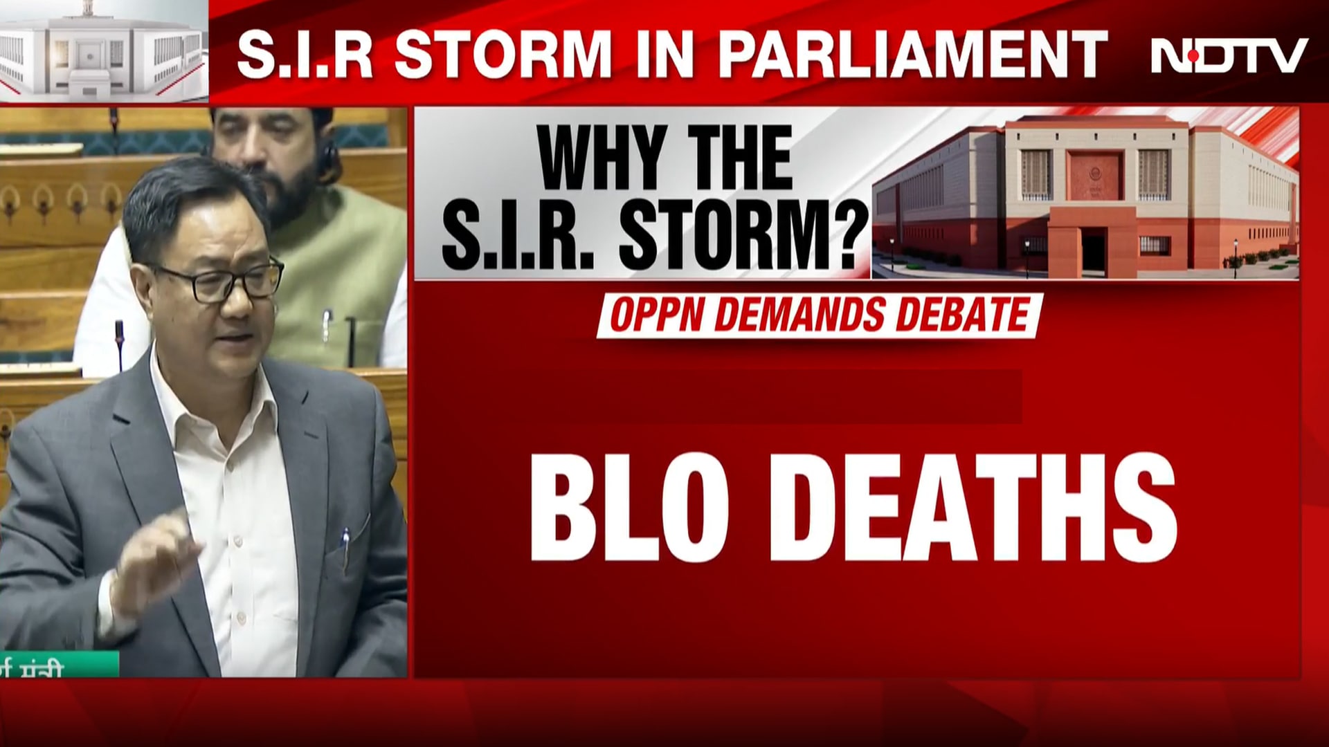 SIR Storm Hits Parliament Again, But Breakthrough Likely Today