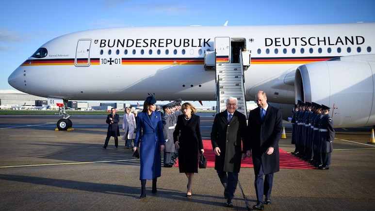German President Arrives In UK, First Visit By Head Of State In 27 Years