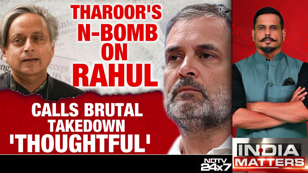 Biggest Defiance Of The Gandhis: Shashi Tharoor's Biggest Barb At Party