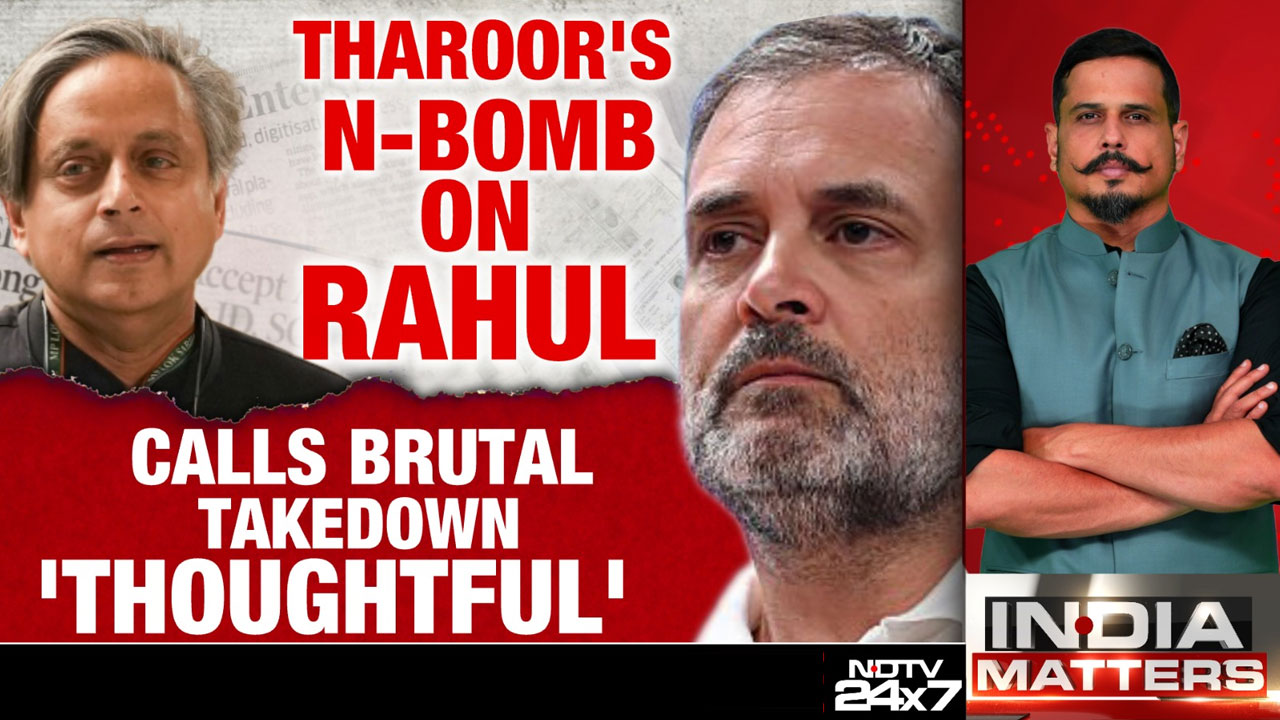 Biggest Defiance Of The Gandhis: Shashi Tharoor's Biggest Barb At Party