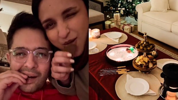 Parineeti Chopra's Christmas Was All About Peppermint Chocolate And Cheese Fondue