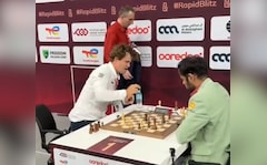 Magnus Carlsen Loses Cool After Shock Loss To Arjun Erigaisi. Watch