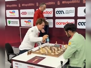 Carlsen Left Fuming After Losing To Erigaisi, Angry Act Goes Viral. Watch