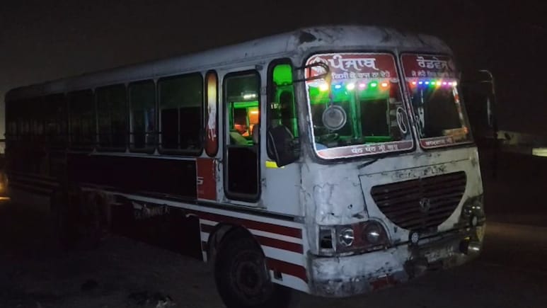 Gunmen On Bike Open Fire On Bus In Punjab, Conductor Injured