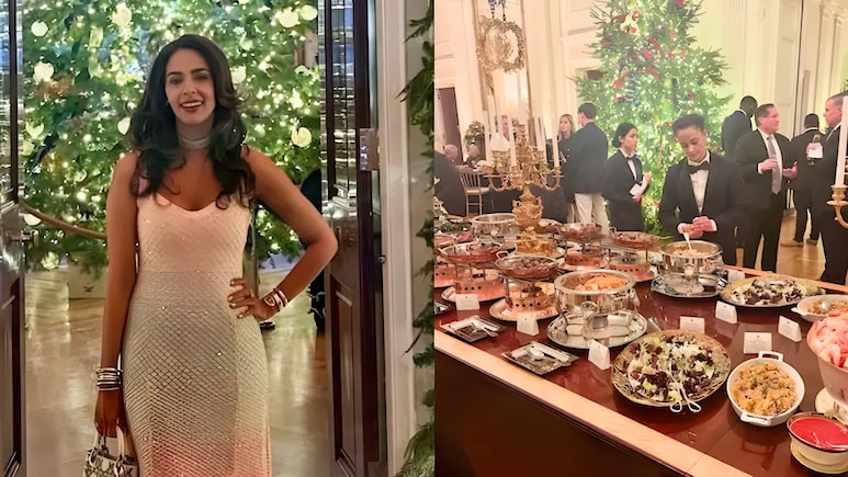 मल्लिका शेरावतने 'व्हाईट हाऊस'मध्ये ट्रम्प यांच्या ख्रिसमस डिनरला लावली हजेरी; "आमंत्रण कसं मिळालं?"...