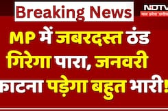 MP Weather Alert: सर्द हवाएं, घना कोहरा, एमपी में ठंड का बड़ा अलर्ट! | Cold Wave | Winter | Top News