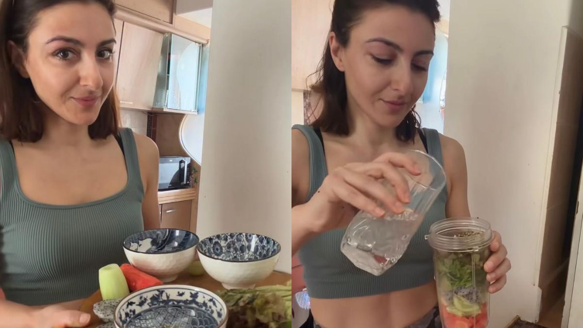 Watch: Soha Ali Khan Swears By This Green Juice Every Morning. Here's Why