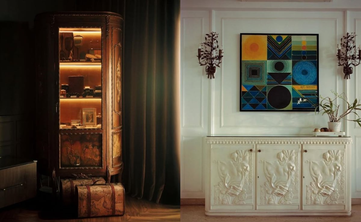 Armaan Jain has a small museum in his house in which he showcases collectables from RK Studio. Photo: Armaan Jain/ Instagram Armaan Jain has a small museum in his house in which he showcases collectables from RK Studio. Photo: Armaan Jain/ Instagram