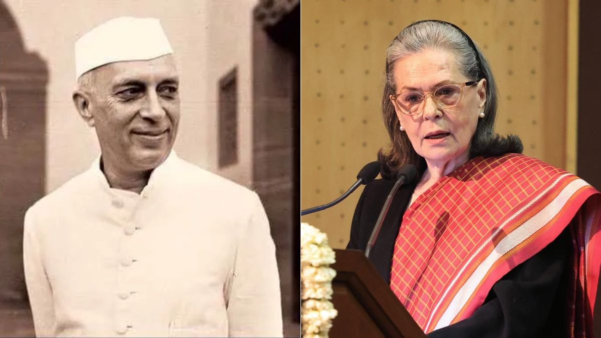Sonia Gandhi's "Project Vilify Nehru" Charge; Use His Surname, BJP Hits Back