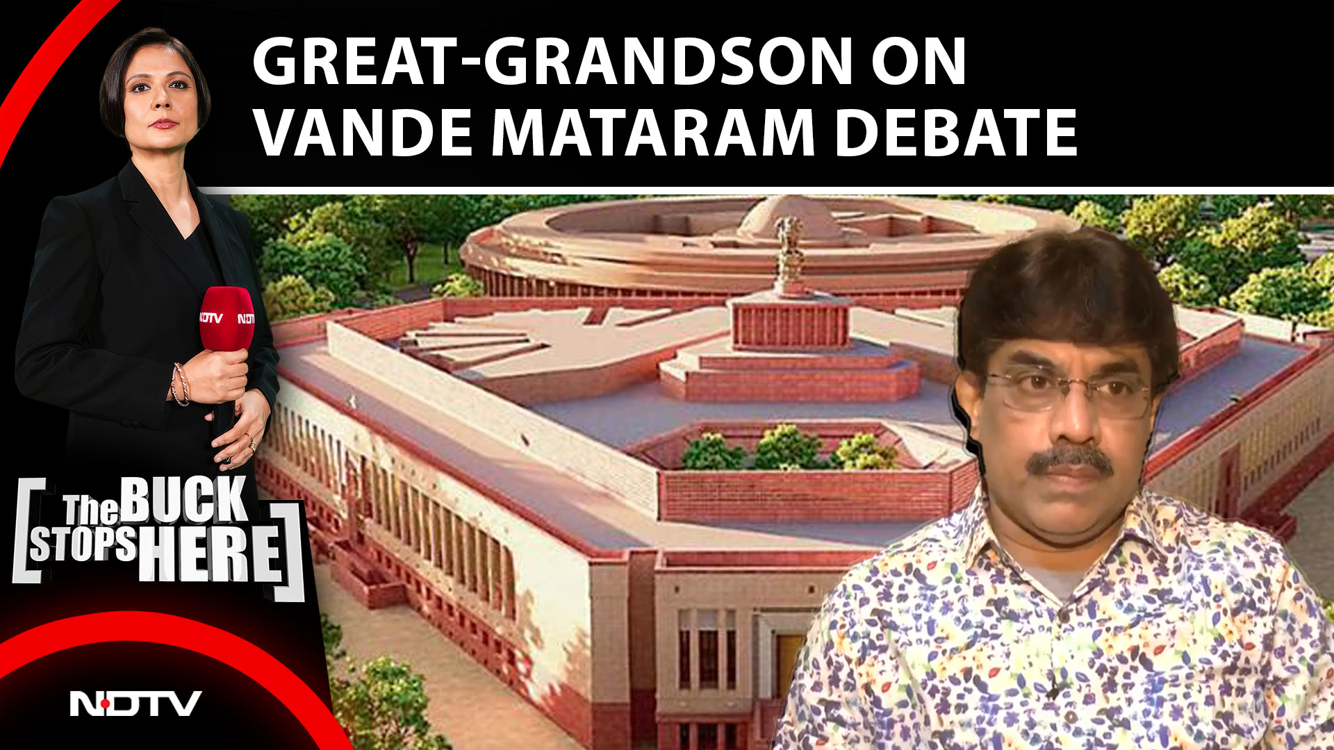 "PM Modi Has Our Support": Bankim's Great-Grandson Backs Vande Mataram Debate