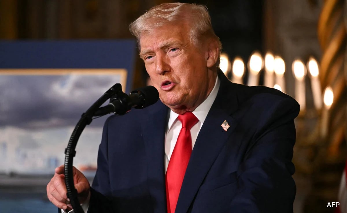 "Radical Left Scum": Trump Derides Rivals In Christmas Message