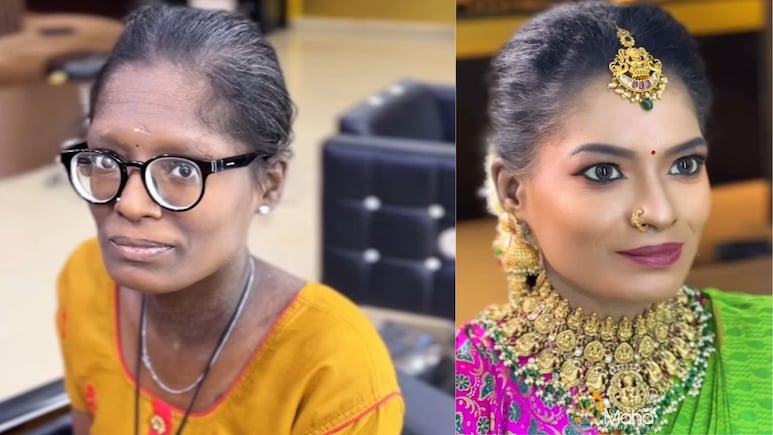 AI भी फेल...आंटी का हुआ ऐसा मेकओवर, लोग बोले- पहचान ही बदल गई