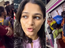 VIDEO: आपली लेक, सून ऑफिसला कशी जाते? तरुणीने दाखवलं वास्तव, ठाणे स्टेशनवरील धक्कादायक व्हिडिओ