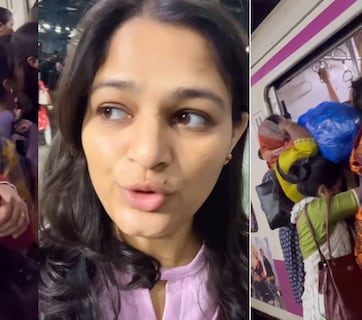 VIDEO: आपली लेक, सून ऑफिसला कशी जाते? तरुणीने दाखवलं वास्तव, ठाणे स्टेशनवरील धक्कादायक व्हिडिओ