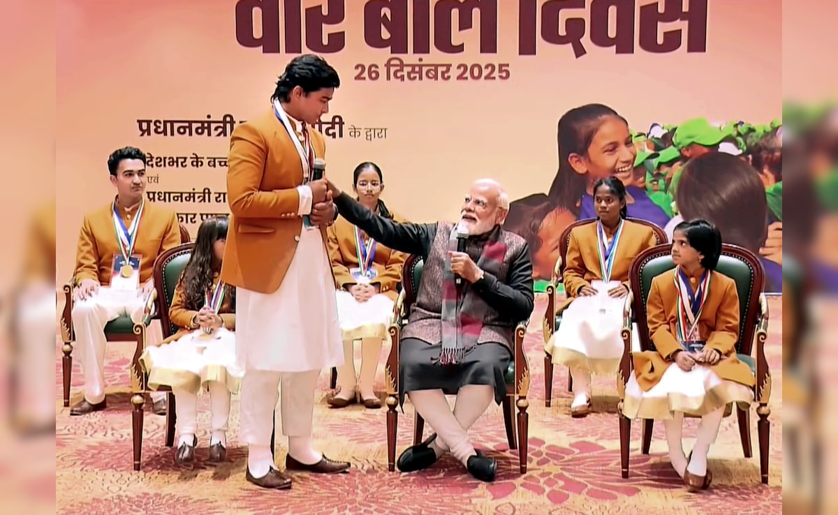 Vaibhav Suryavanshi, 1st Indian Cricketer To Get National Award For Children, Meets PM Narendra Modi