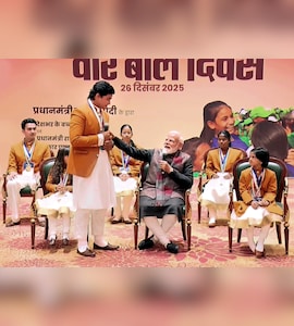 Vaibhav Suryavanshi, 1st Indian Cricketer To Get National Award For Children, Meets PM Narendra Modi