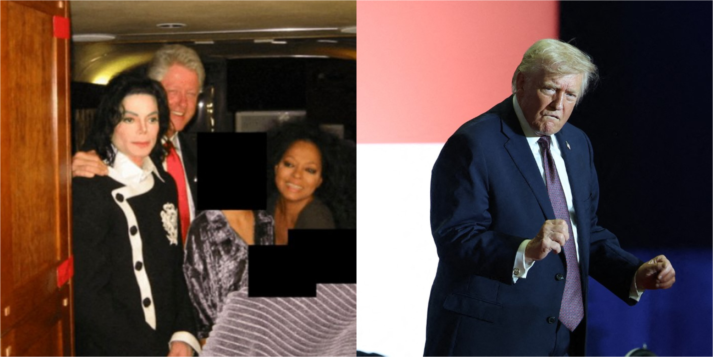 'Big Boy Can Handle It': Trump On Bill Clinton's Photos In Epstein Files