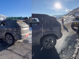 Nissan Tekton Mule Rescued By Gypsy, After It Got Stuck In Snow: Watch