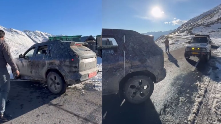 Nissan Tekton Mule Rescued By Gypsy, After It Got Stuck In Snow: Watch