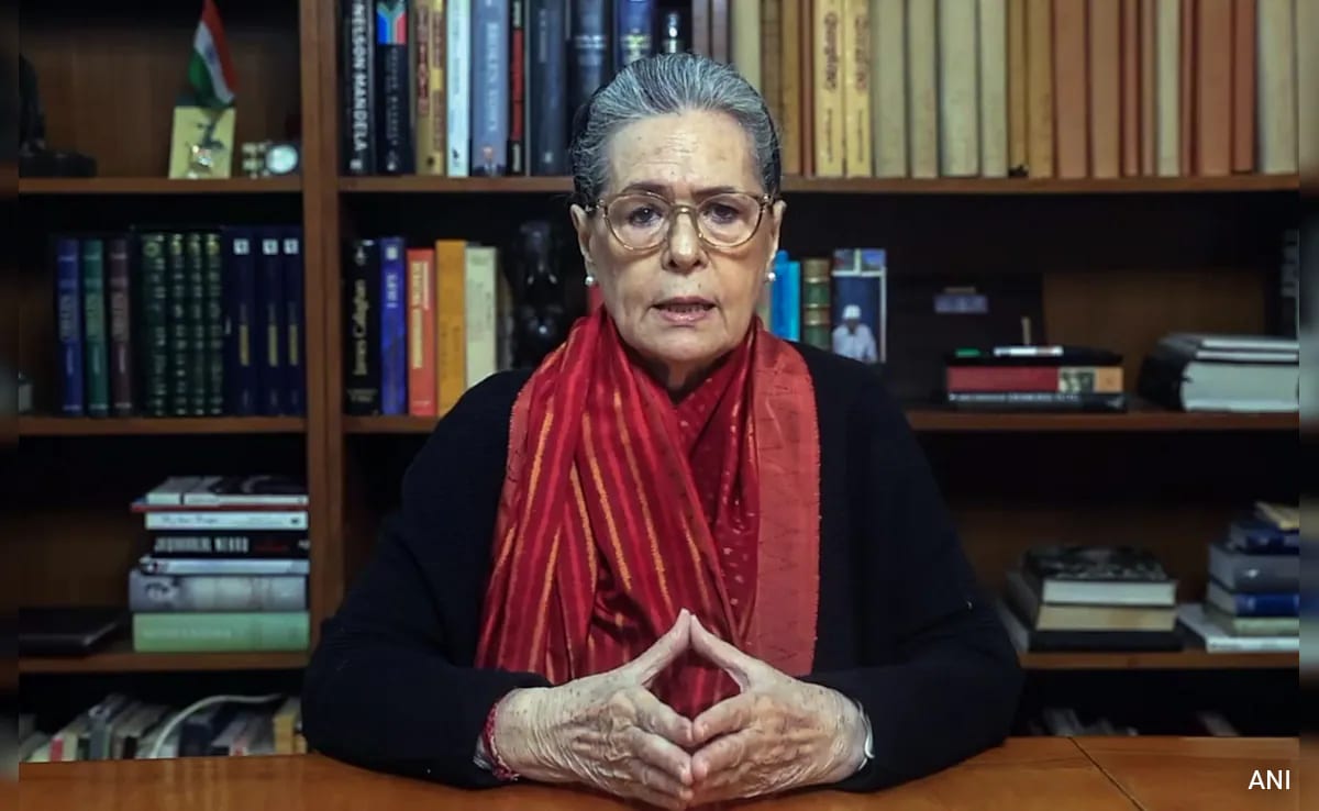 "Its Death Is Our Moral Failure": Sonia Gandhi Slams Centre On MGNREGA