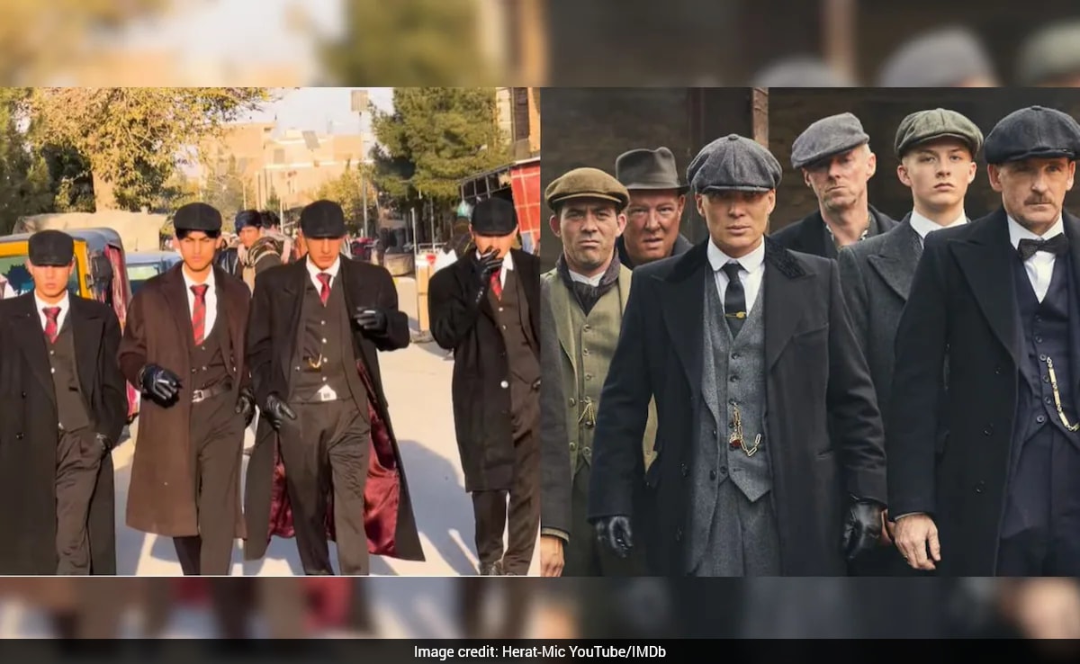 Watch: 4 Afghan Men Walk In 'Peaky Blinders' Outfits, Arrested By Taliban