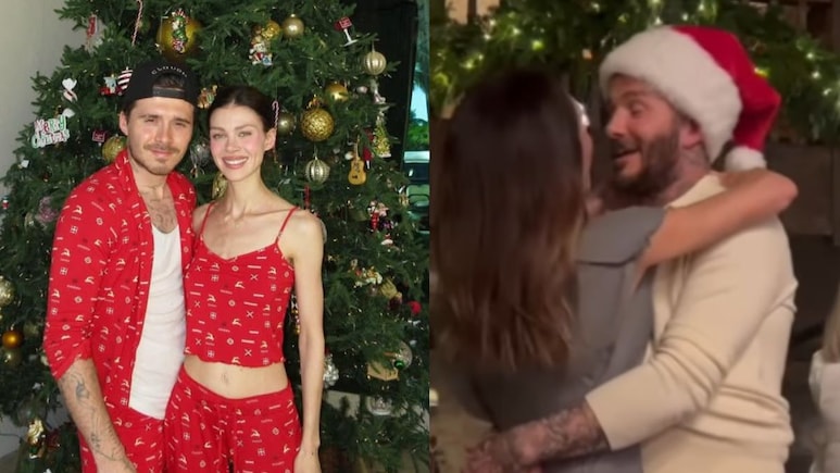 Brooklyn Beckham Celebrates Christmas With Nicola Peltzs Family Amid Rift With David and Victoria Beckham
