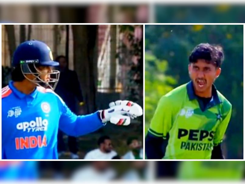 Watch: Vaibhav Suryavanshi Points At Shoe In Reply To Pakistan Star's Angry Send-off In U19 Asia Cup Final