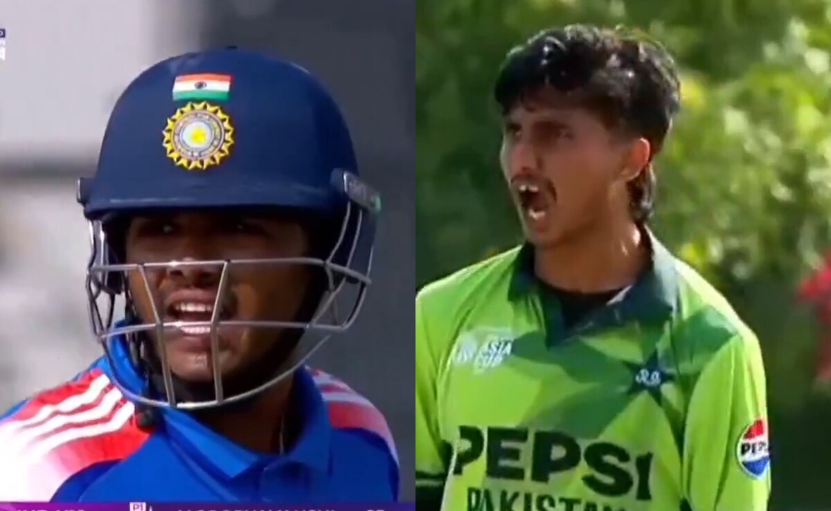 Ayush Mhatre Engages In Heated Altercation With Pakistan Star During U19 Asia Cup Final. Video Viral