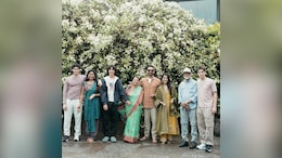 Samantha's Unseen Mehendi Pic With Raj Nidimoru's Family Before Coimbatore Wedding. Courtesy, Sheetal Nidimoru