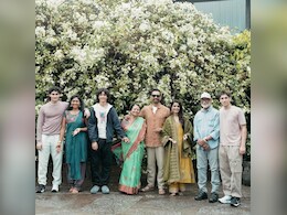 Samantha's Unseen Mehendi Pic With Raj Nidimoru's Family Before Coimbatore Wedding. Courtesy, Sheetal Nidimoru