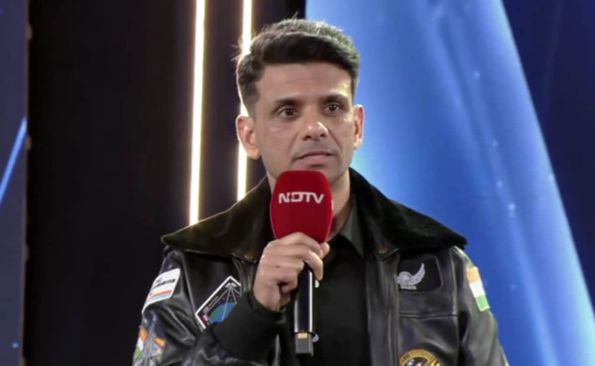 Shubhanshu Shukla To NDTV On Actor Who Should Play Him In His Biopic