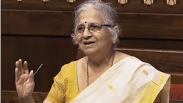 सांसद सुधा मूर्ति का AI वीडियो दिखा मांग रहे पैसे, डीपफेक वीडियो पर बोलीं, मेरे नाम पर पैसे मत दे देना