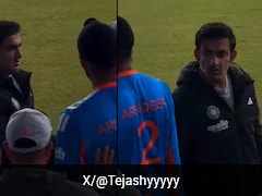 Watch: Gambhir's Intense Handshakes With Indian Players Stir Internet