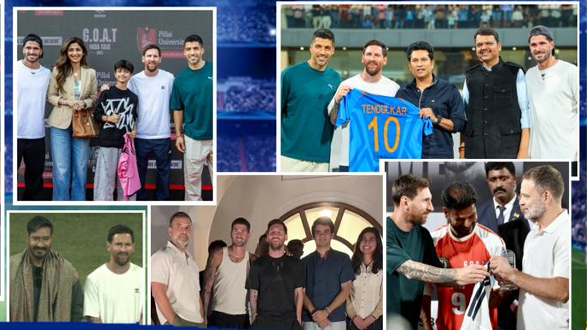 A Very Very 'Messi' Affair: VIPs Play Footsie, Fans Kicked Out