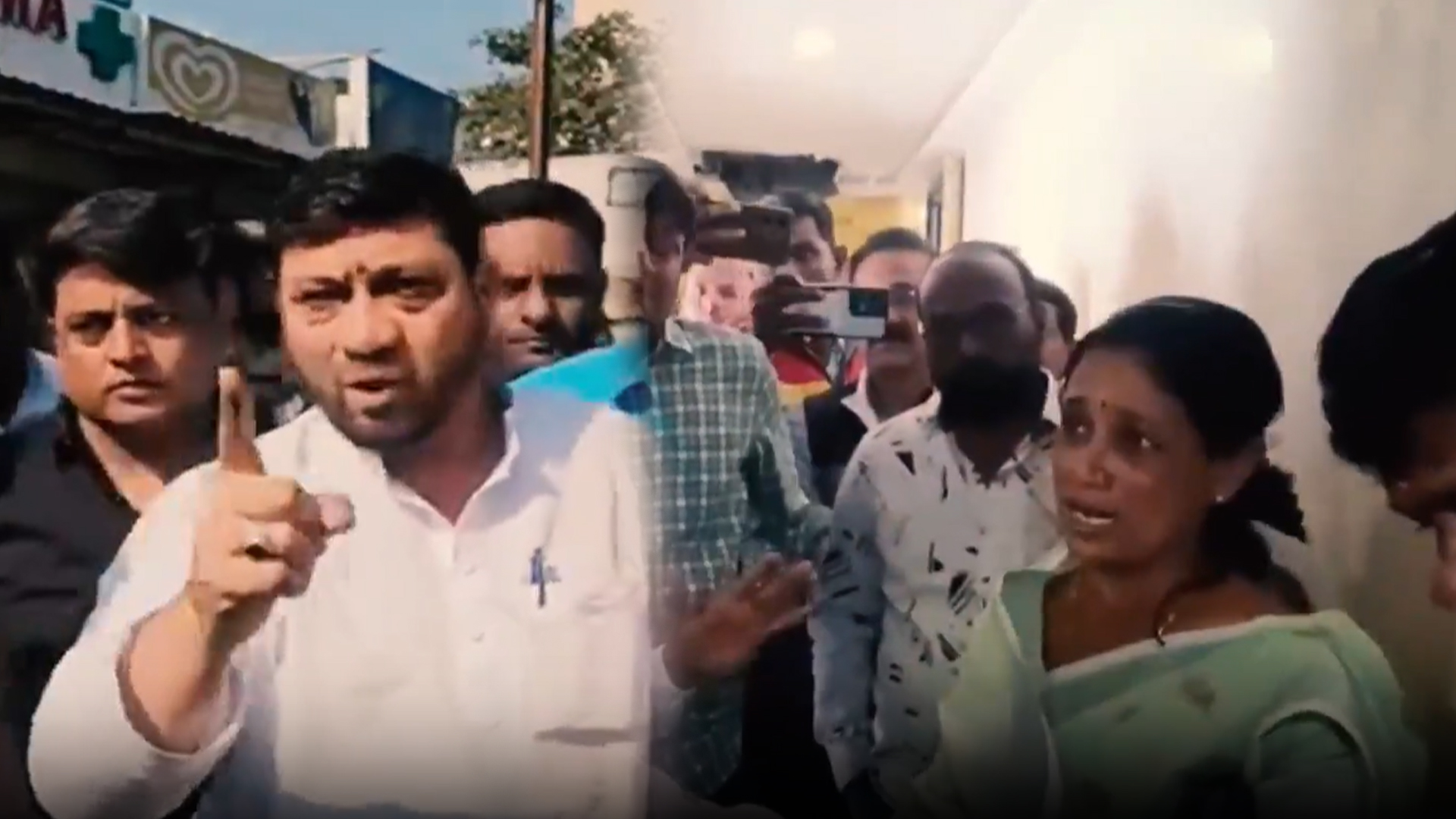 Tears, Tensions And Rebellion As Civic Poll Tickets Spark Drama In Maharashtra