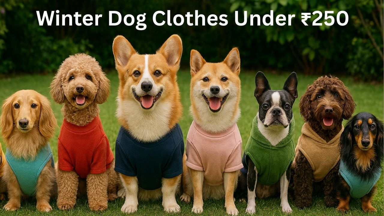 Winter Dog Clothes Under 250: बजट में इन शानदार कपड़ों के साथ अपने डॉग्स को सर्दी से बचाएं और स्टाइलिश बनाएं