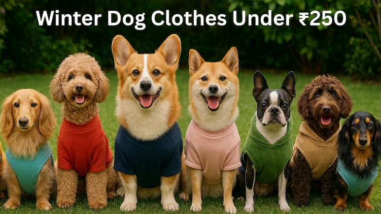 Winter Dog Clothes Under 250: बजट में इन शानदार कपड़ों के साथ अपने डॉग्स को सर्दी से बचाएं और स्टाइलिश बनाएं