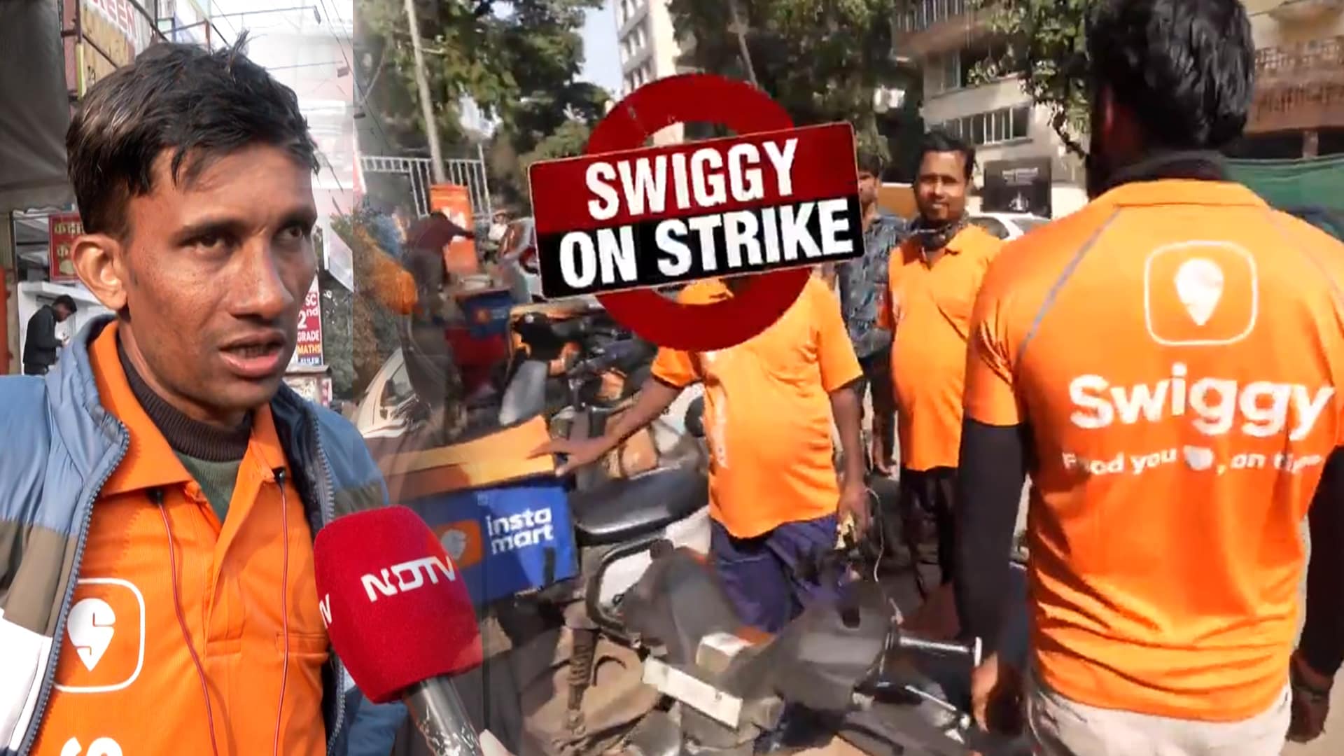 Zomato, Swiggy, Amazon Workers' Strike Hits Last-Mile Delivery