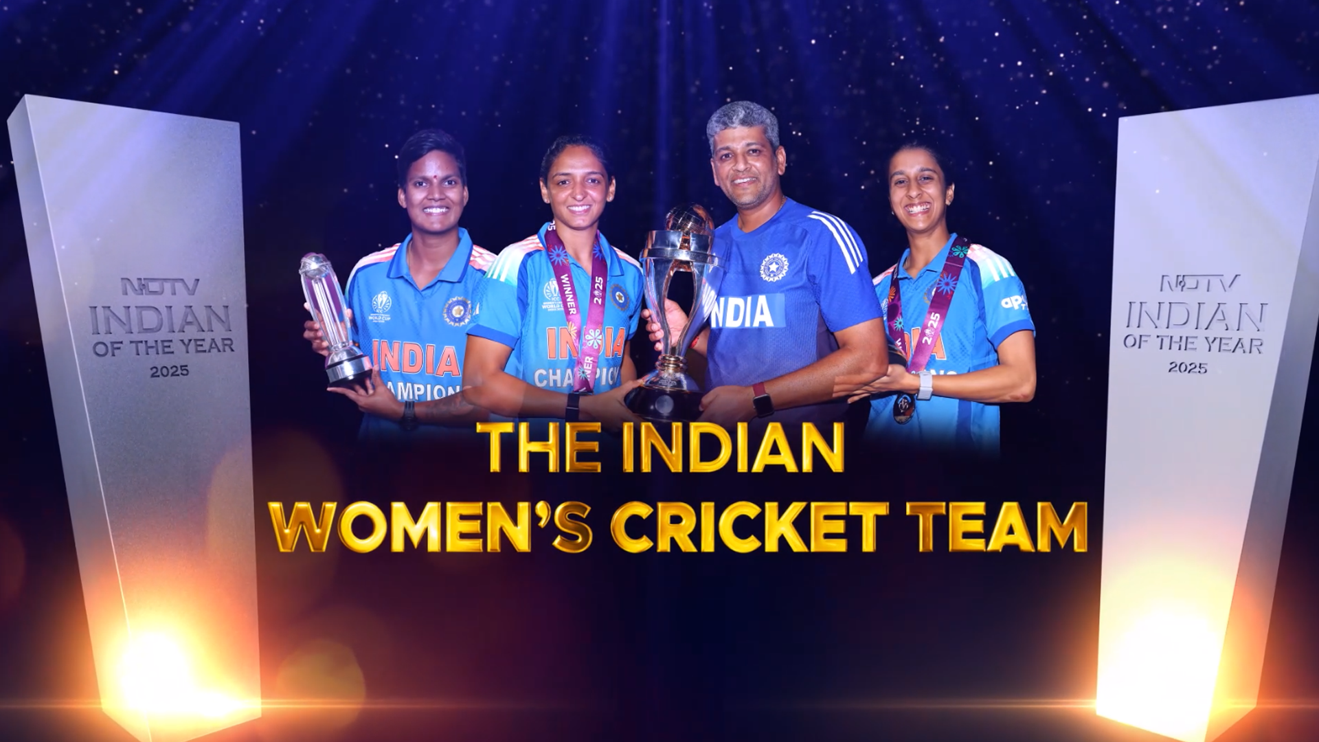 The Indian Women's Cricket Team - Champions of the Nation
