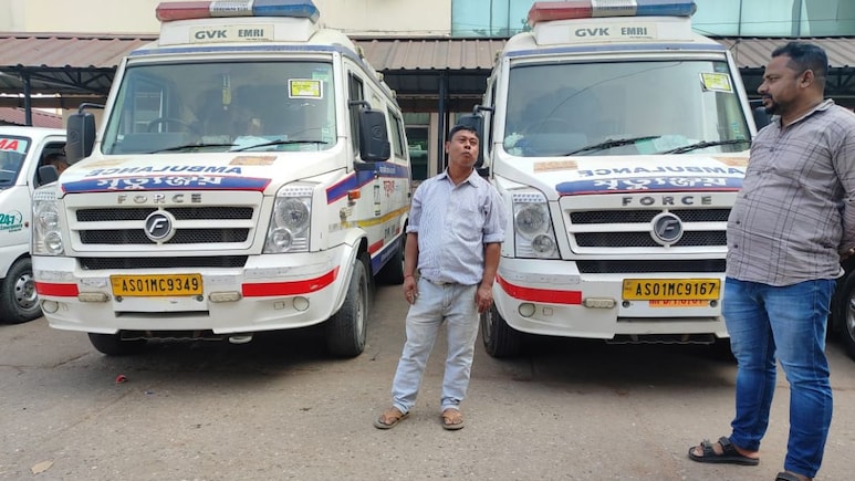 Hundreds Of Ambulances Off The Road In Assam Due To Strike By Drivers