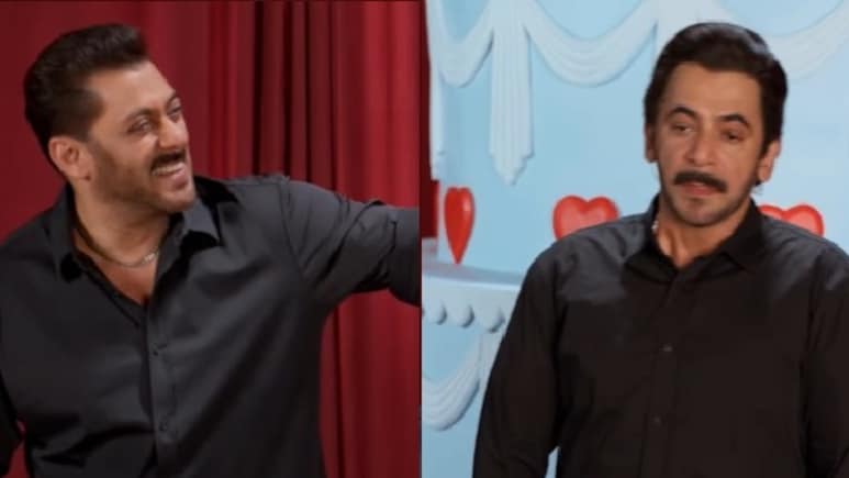 सलमान खान के बर्थडे सरप्राइज में सुनील ग्रोवर बने भाईजान, बॉडीगार्ड शेरा ने पीटा माथा, बोले- माफ कर भाई&nbsp;