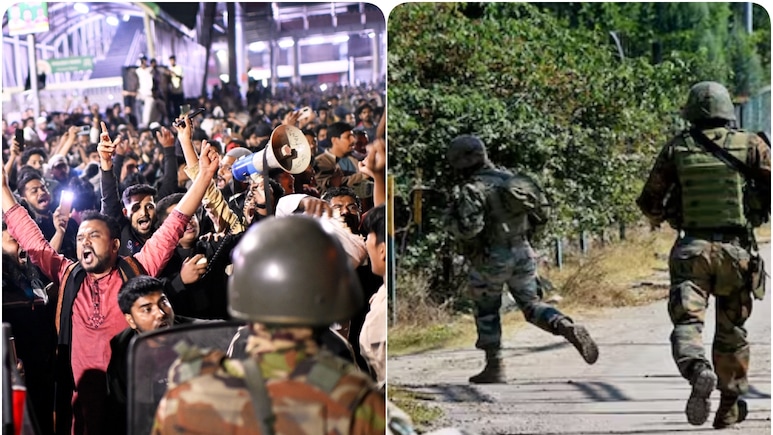 बांग्&zwj;लादेश हिंसा के बीच तस्&zwj;करों का पीछा करते हुए बॉर्डर पार पहुंचा BSF जवान, जानें फिर क्&zwj;या हुआ?