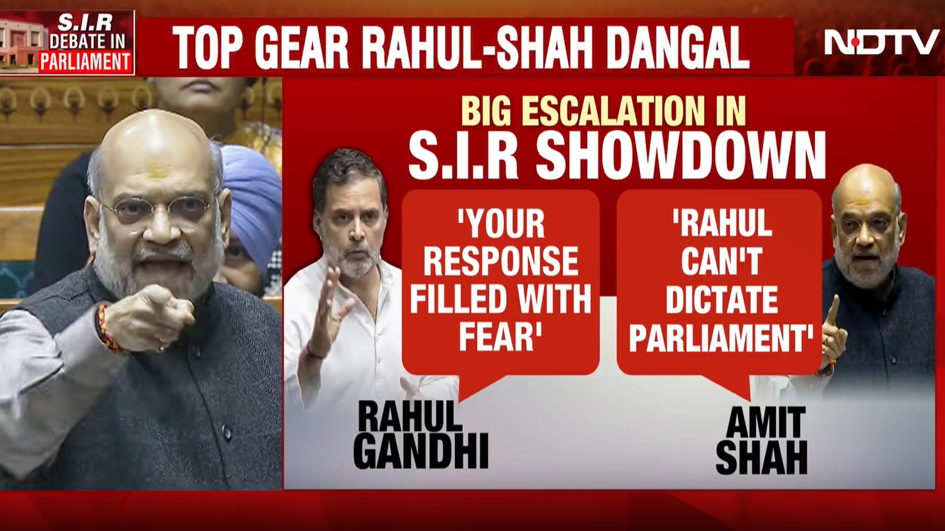Amit Shah Vs Rahul, The Vote Theft Show Down In Parliament?