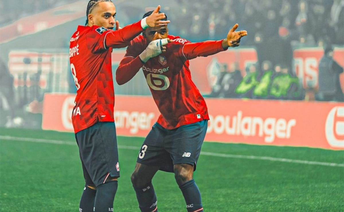 Lilles Ethan Mbappe Nets Winner To Deny Marseille Top Spot