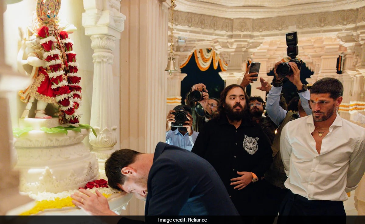 Lionel Messi Participates in Hindu Rituals and Wildlife Conservation Activities During Vantara Visit in India