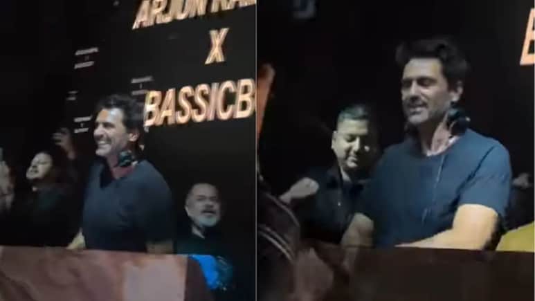 Arjun Rampal Turns DJ, Plays <i>Dhurandhar's FA9LA</i> Remix At Gurugram Club