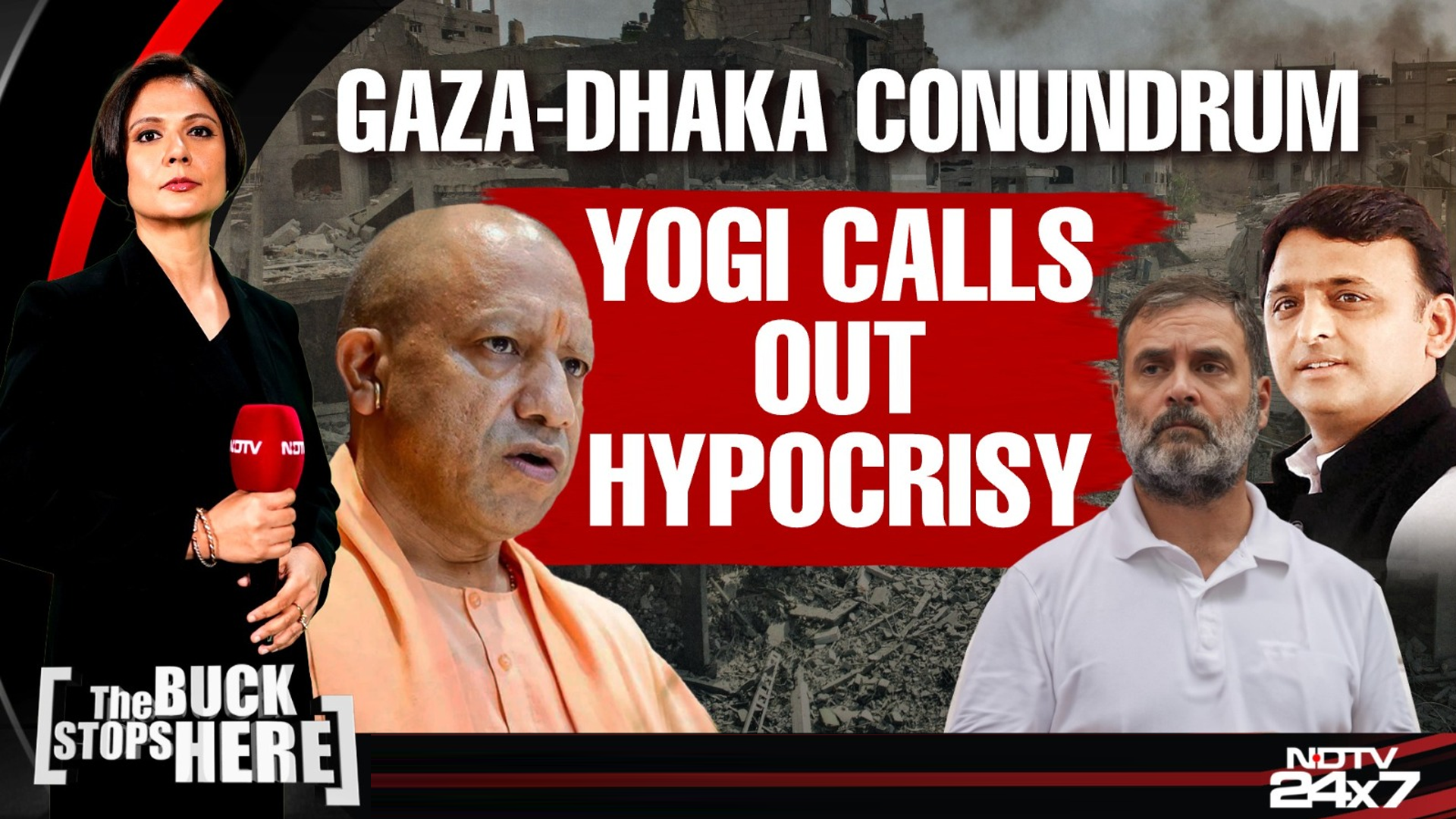 Gaza-Dhaka Conundrum: Yogi Adityanath Calls Out Hypocrisy