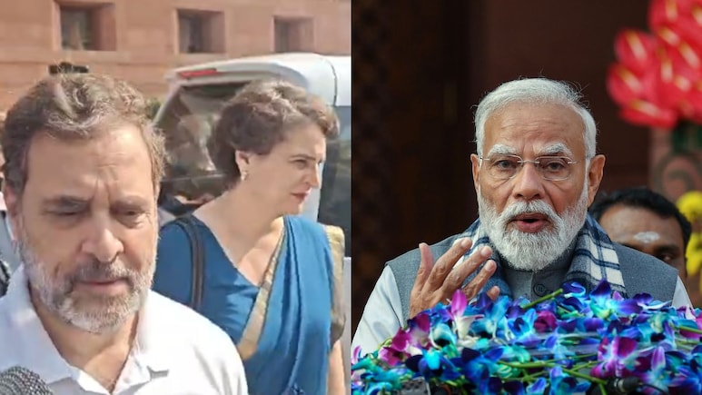 Rahul Gandhi's 'No Comment' Reply To PM's Jabs, Priyanka Gandhi's Retort